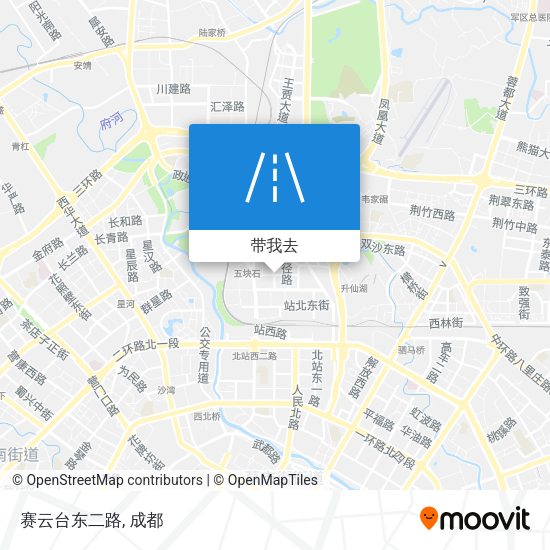 赛云台东二路地图