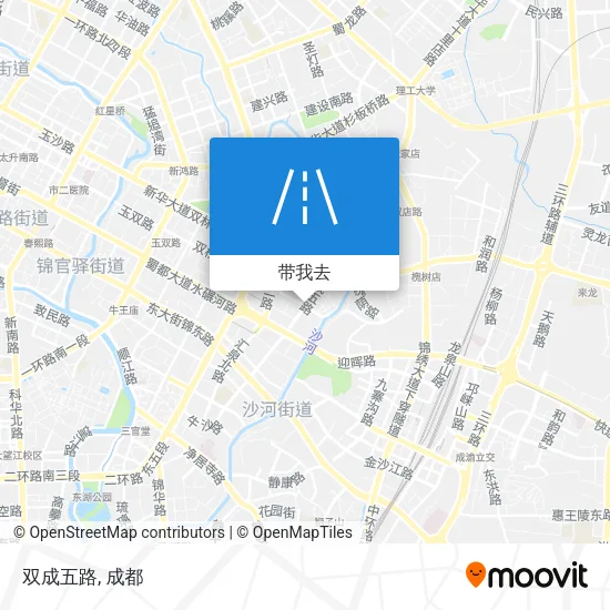 双成五路地图