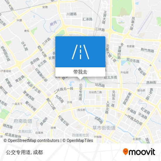 公交专用道地图