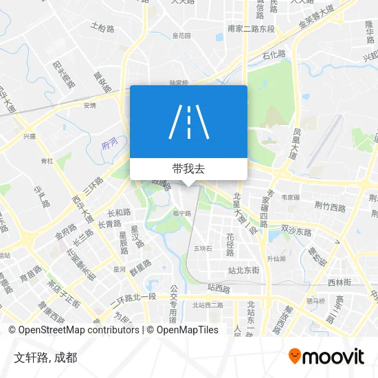 文轩路地图