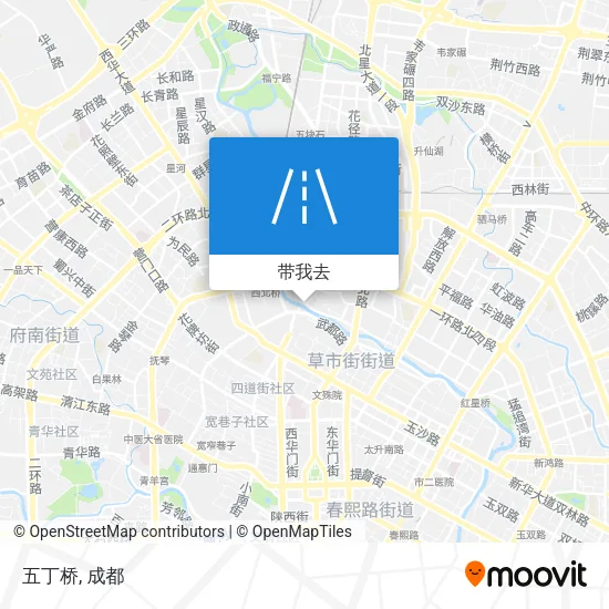 五丁桥地图