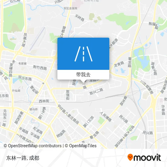 东林一路地图