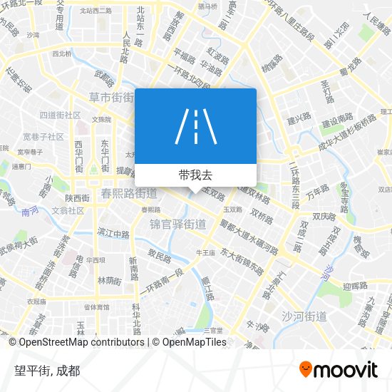 望平街地图