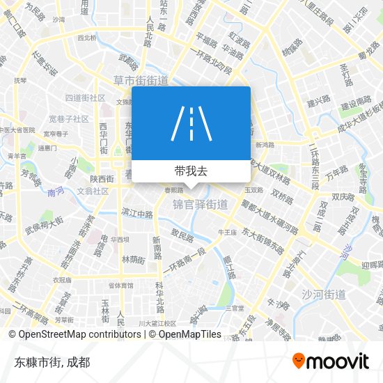 东糠市街地图