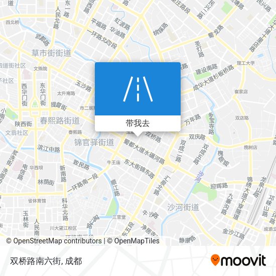 双桥路南六街地图