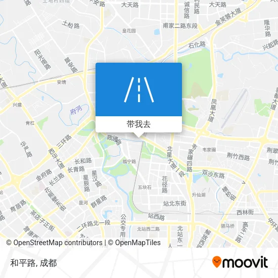 和平路地图