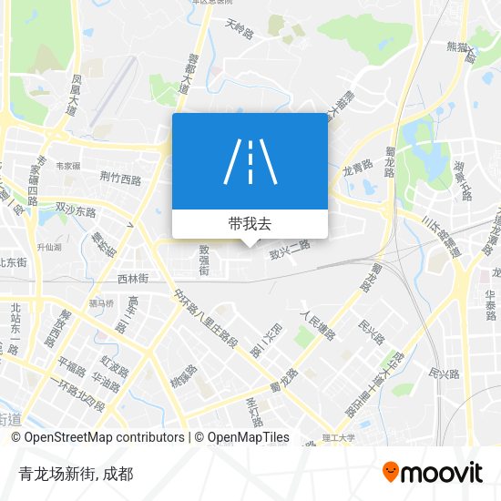 青龙场新街地图