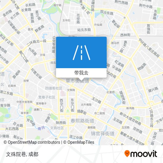 文殊院巷地图