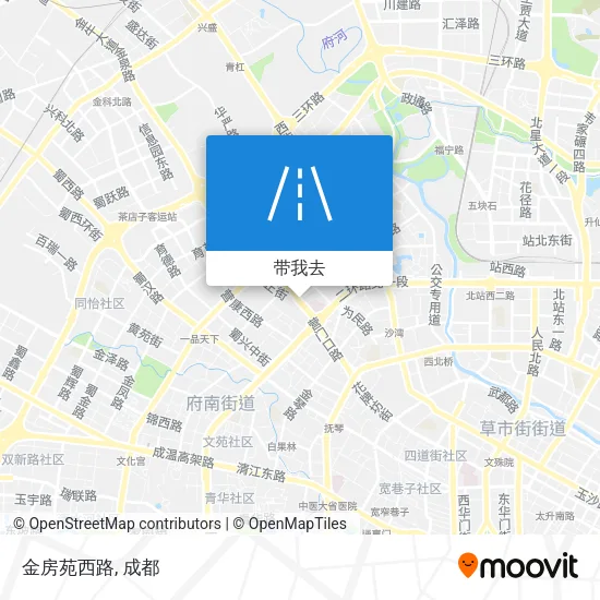金房苑西路地图