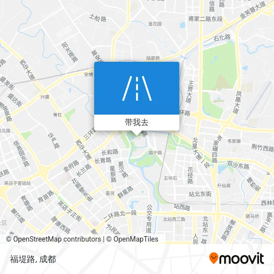 福堤路地图