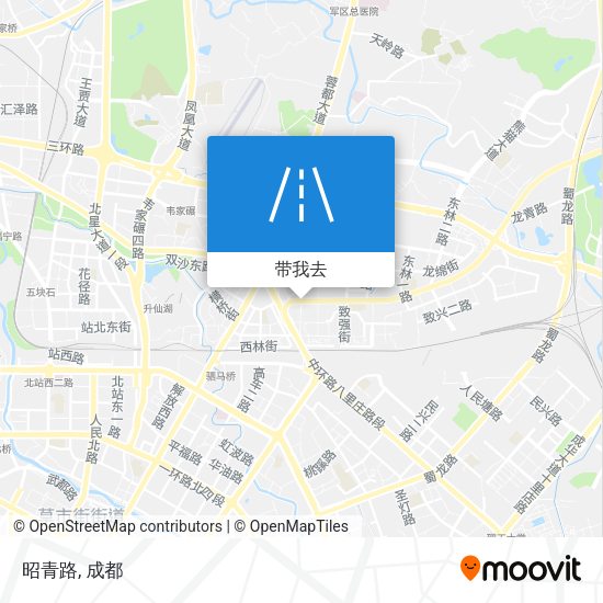 昭青路地图