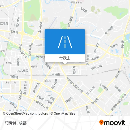 昭青路地图