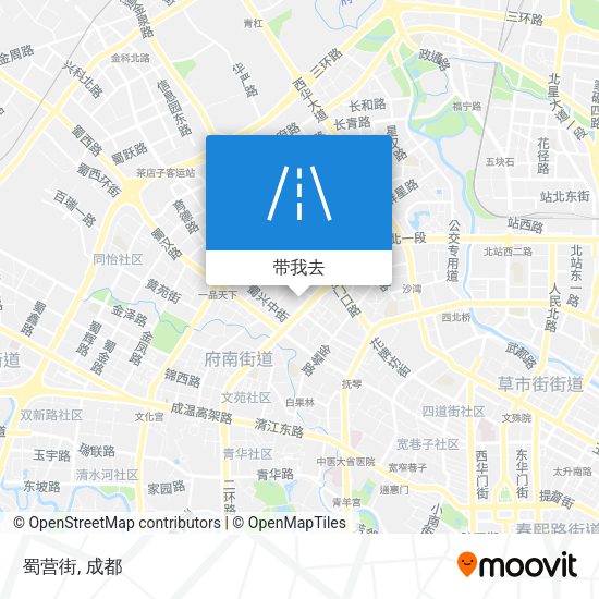 蜀营街地图