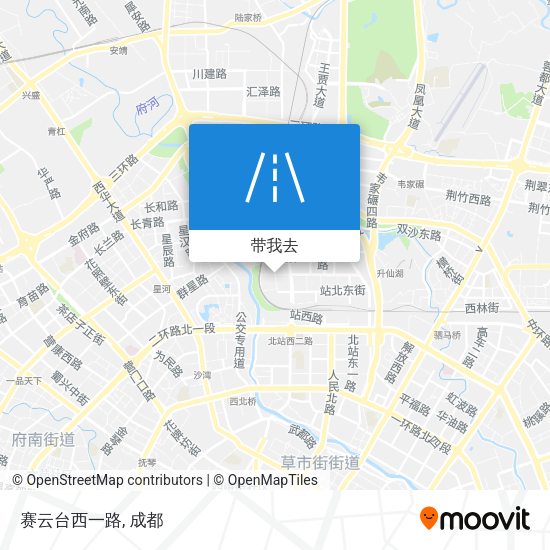 赛云台西一路地图