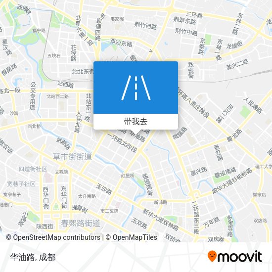 华油路地图