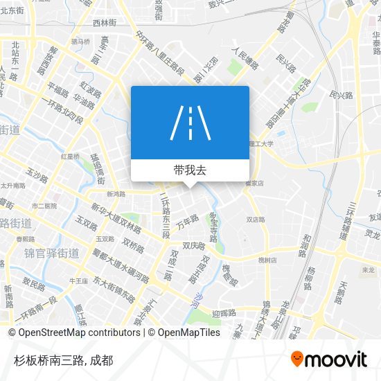 杉板桥南三路地图