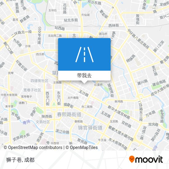 狮子巷地图