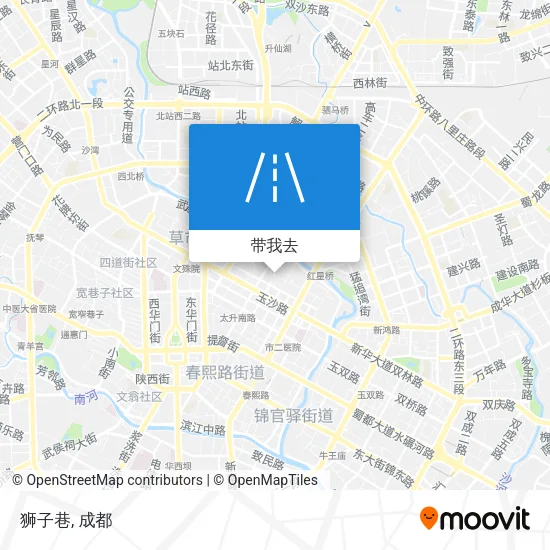 狮子巷地图