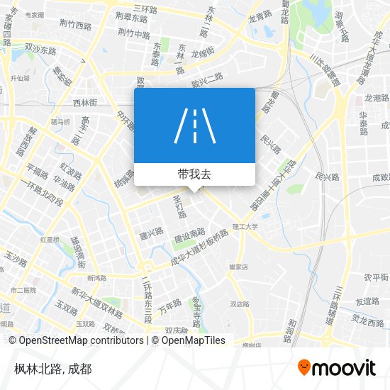 枫林北路地图