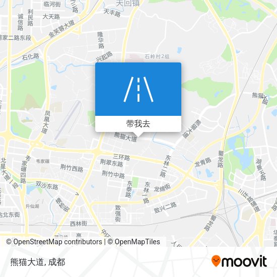 熊猫大道地图