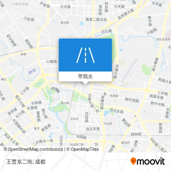 王贾东二街地图