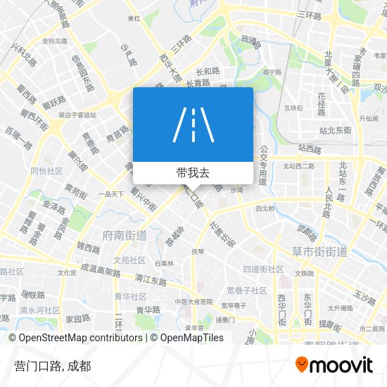 营门口路地图