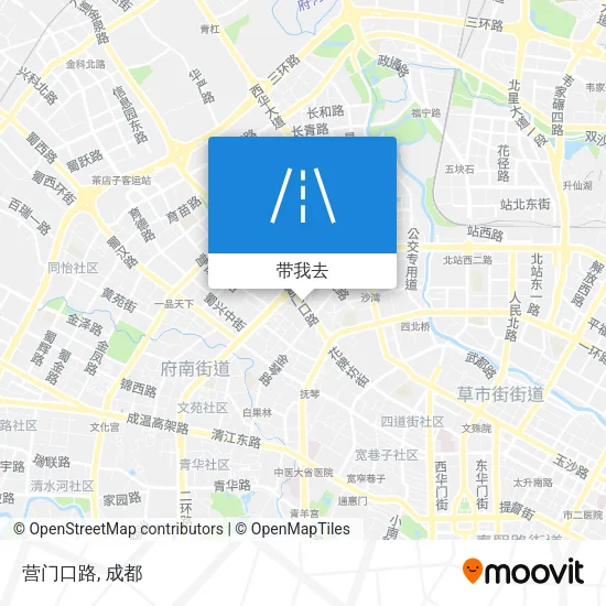 营门口路地图