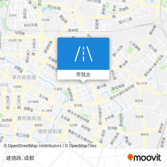 建德路地图