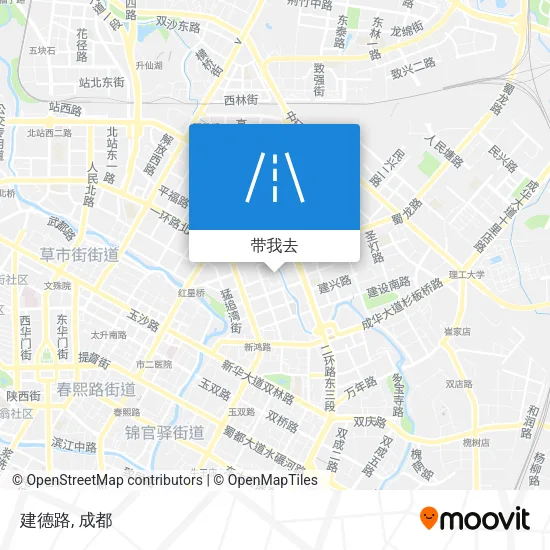 建德路地图