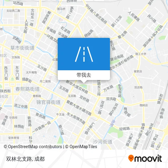 双林北支路地图