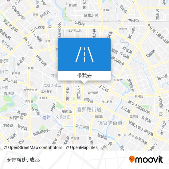 玉带桥街地图