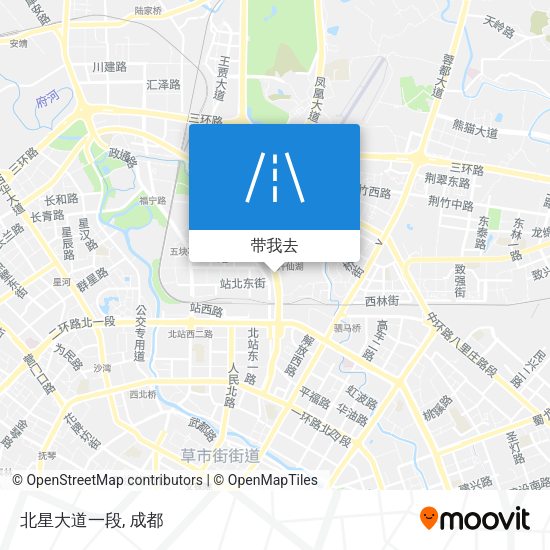 北星大道一段地图