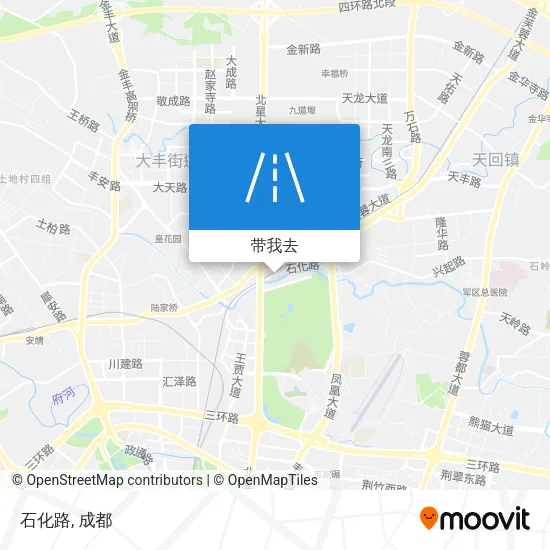 石化路地图