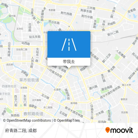 府青路二段地图