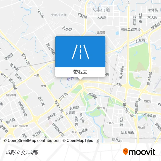 成彭立交地图