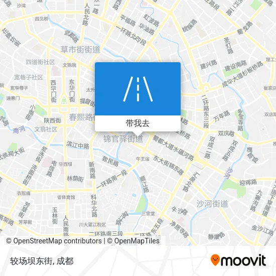较场坝东街地图