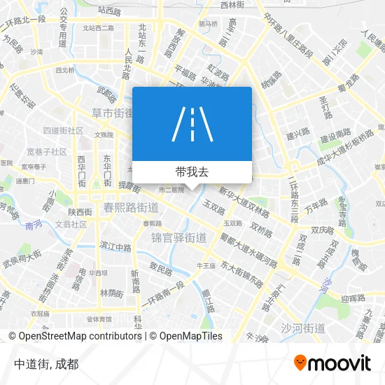 中道街地图