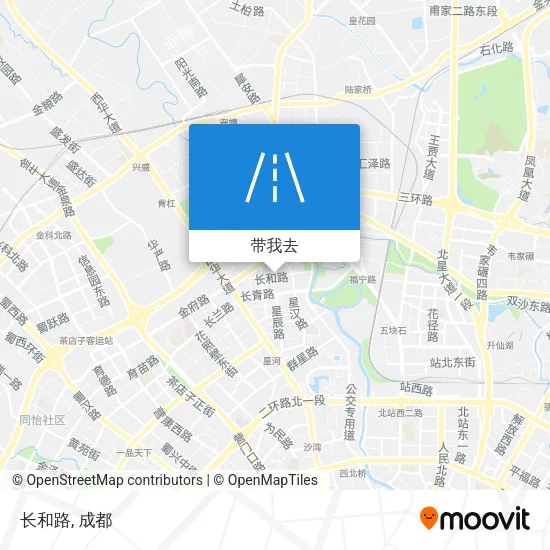长和路地图