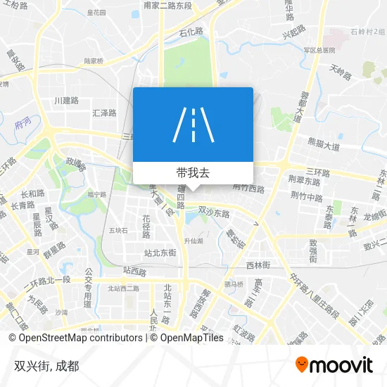 双兴街地图