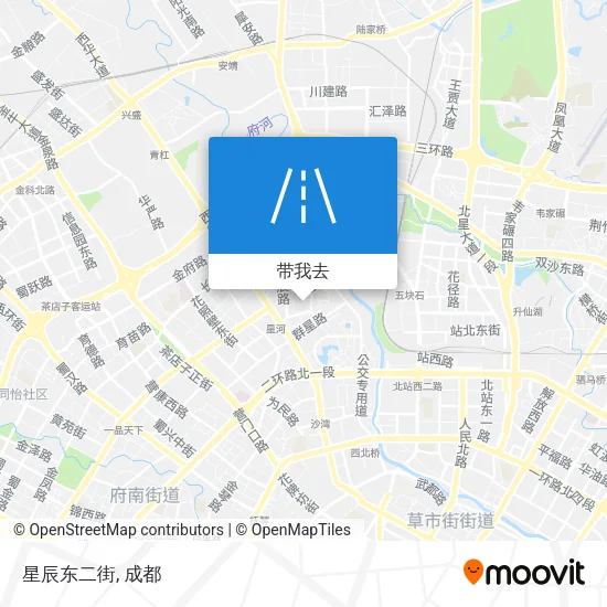 星辰东二街地图