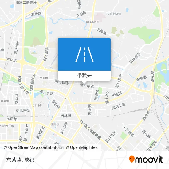 东紫路地图