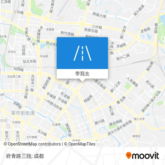 府青路三段地图