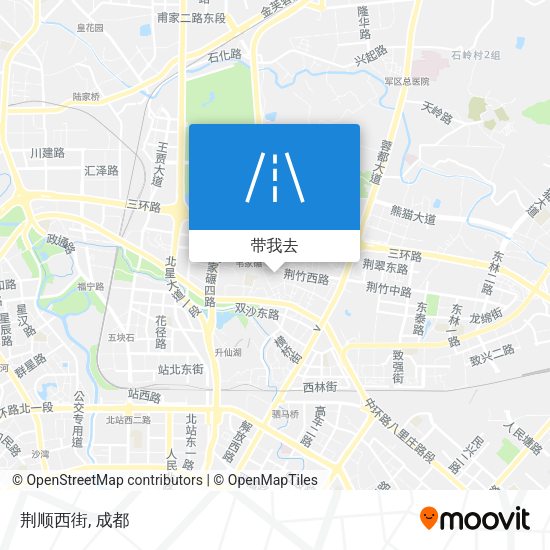 荆顺西街地图