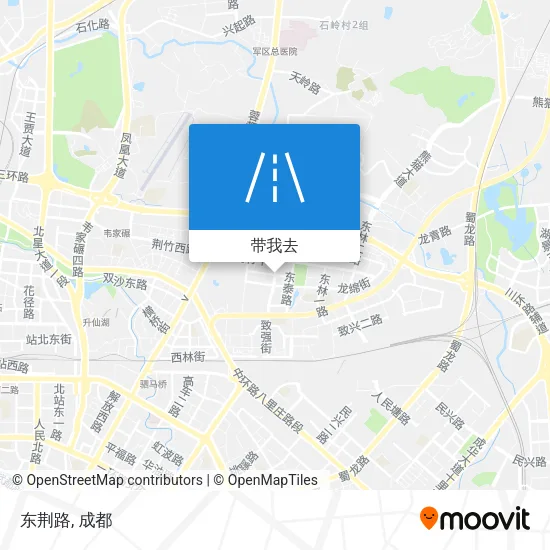 东荆路地图