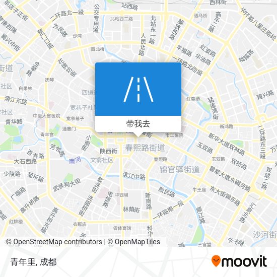 青年里地图