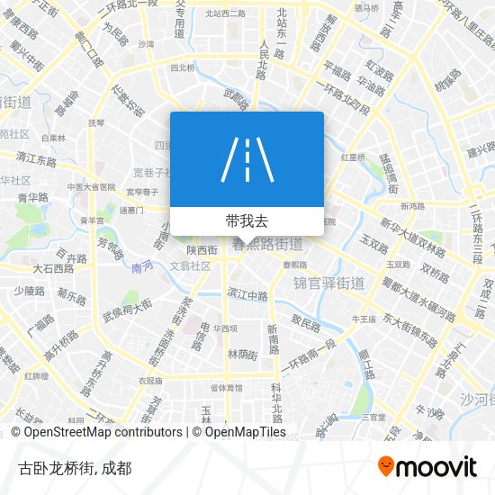 古卧龙桥街地图