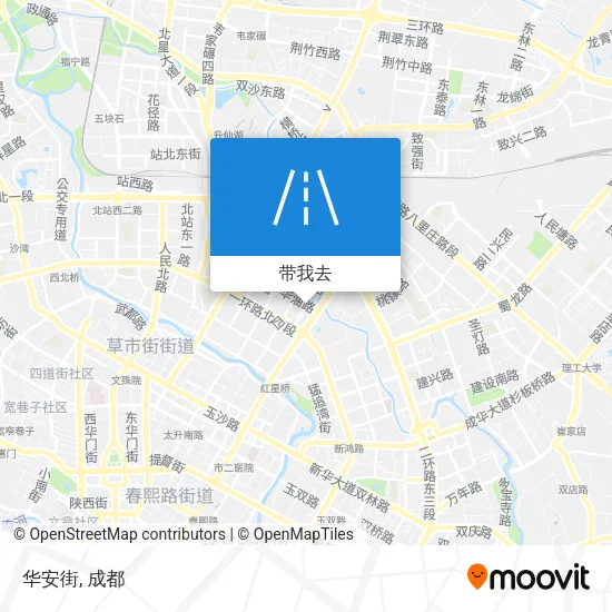 华安街地图