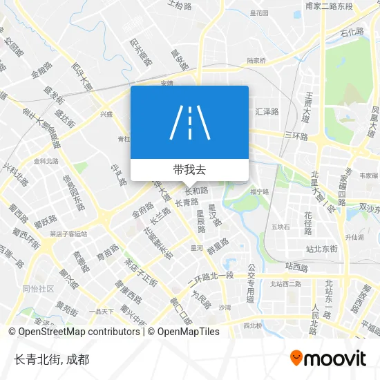 长青北街地图