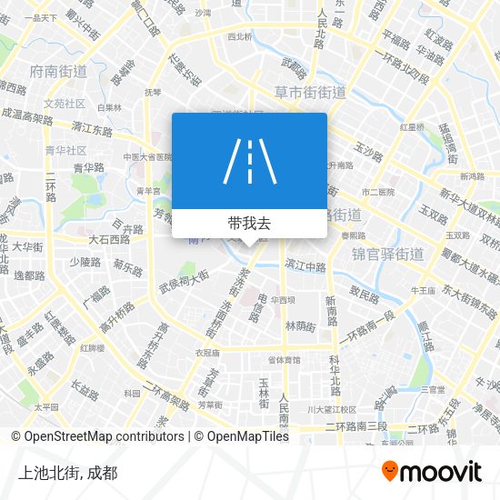 上池北街地图
