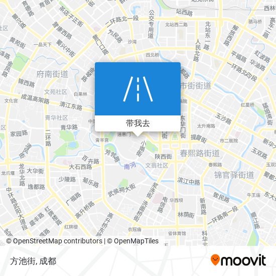 方池街地图